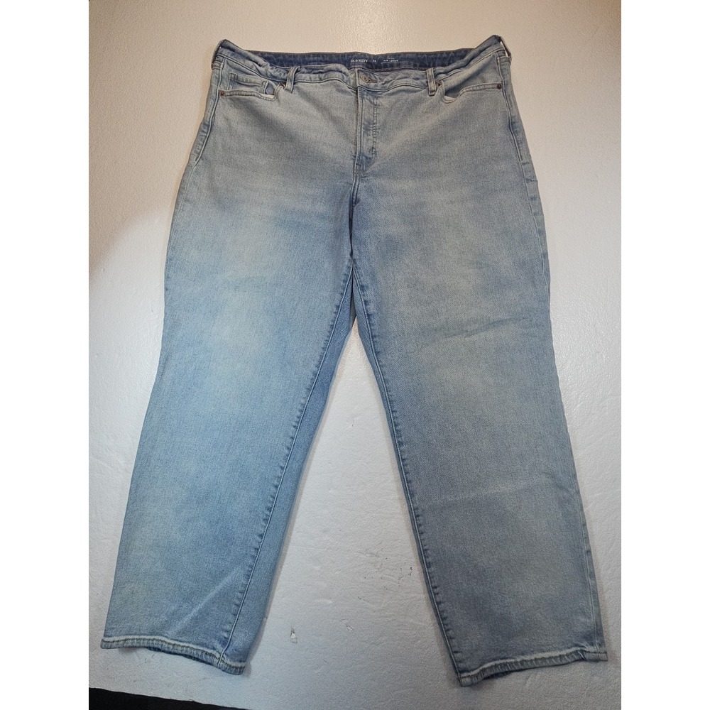 Old Navy Womens Size 22(40x30) O.G. Loose Jeans Denim Casual Stretch High Rise